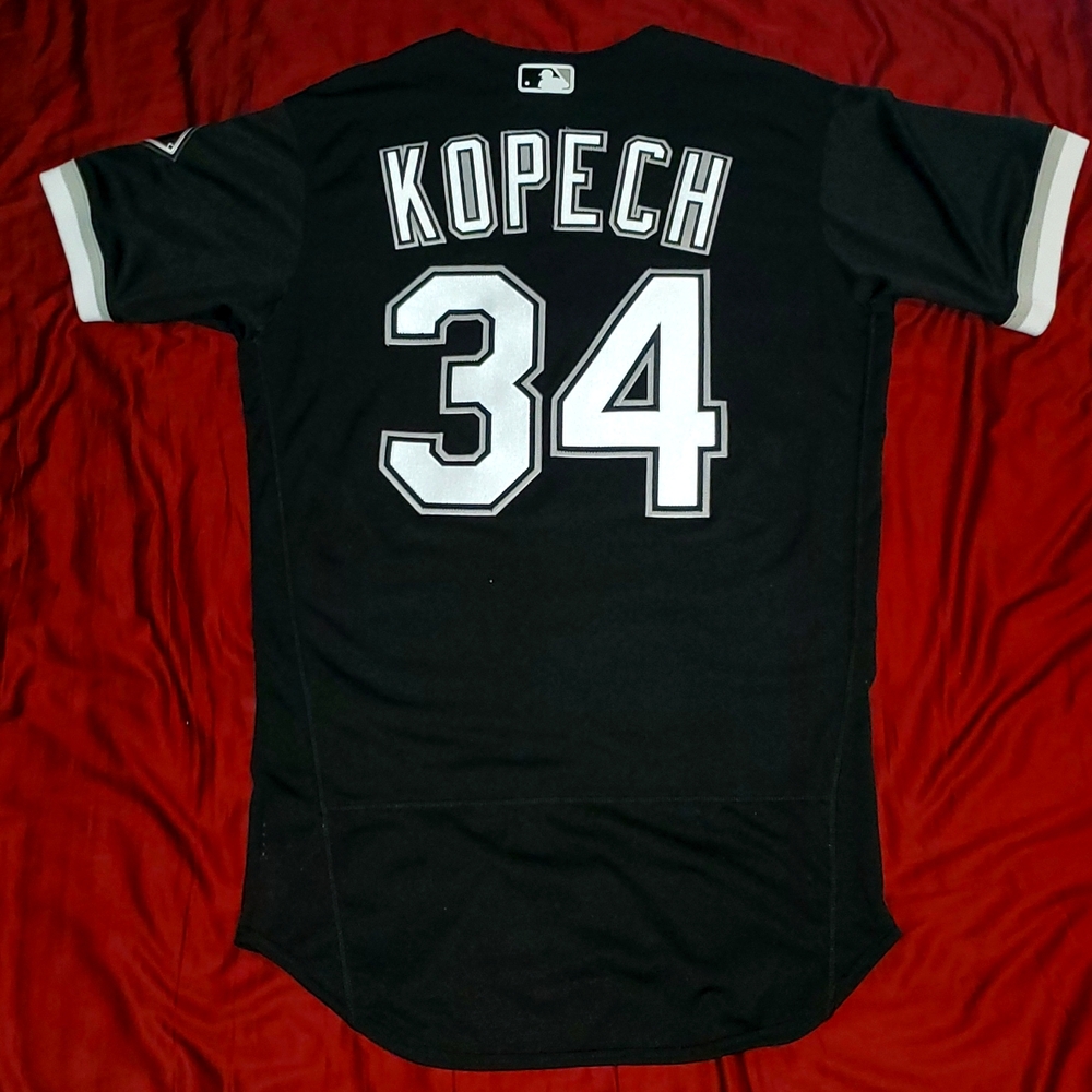 Chicago White Sox Michael Kopech Black Alternate Nike Authentic Elite Jersey - Picture 2 of 10
